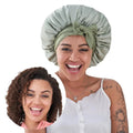 Premium Dual-Layer Hair Wrap with Adjustable Tie Band Anakha H. Nyx