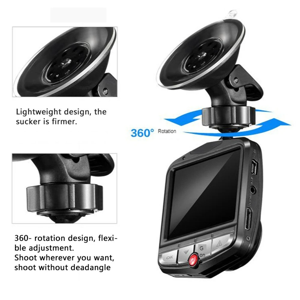 Full HD 1080p Car DVR Dash Camera
