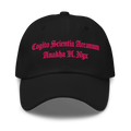 Elevate Your Everyday Mysticism: The Cogito Dad Hat CSA - AHN Pink