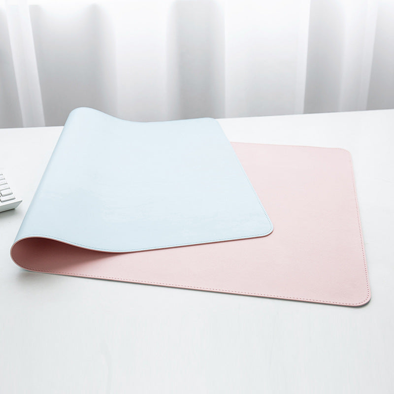 Premium Leather Desk Mat & Blotter | Non-Slip Waterproof Office Desk Pad