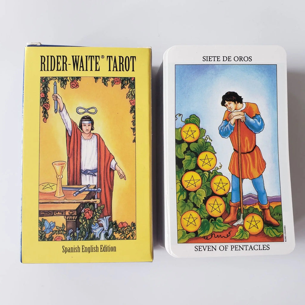 Bilingual English / Spanish Tarot Deck - Master Divination in Two Languages Anakha H. Nyx