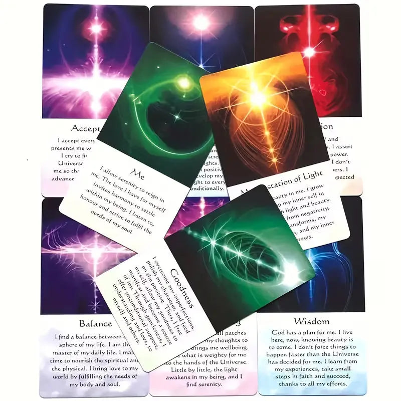 Energy Healing 55 Card Oracle Deck Anakha H. Nyx
