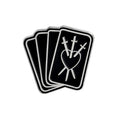 Tarot Deck Brooch / Lapel Pin Anakha H. Nyx