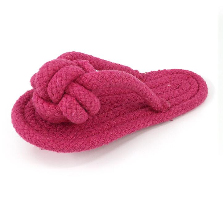 Built for the Ultimate Chew: The Slipper-Shaped Premium Cotton Rope Dog Toy