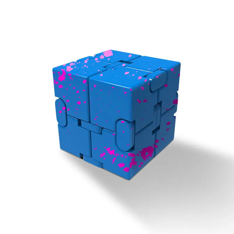 Aluminum Alloy Executive Kinetic Cube: Ergonomic Tactile Focus Tool Anakha H. Nyx