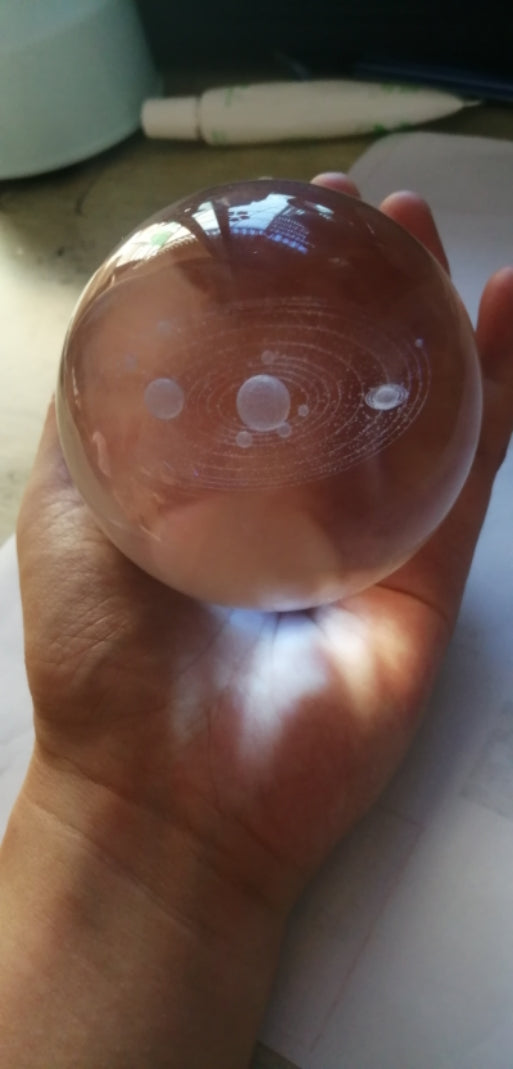 Cosmic Alignment: The Premium K9 Crystal Solar System Ornaments