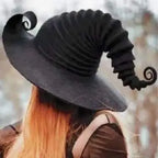 Black Magic Spell Witch Hat | Premium Unisex Gothic Sorcerer Costume Cap Anakha H. Nyx