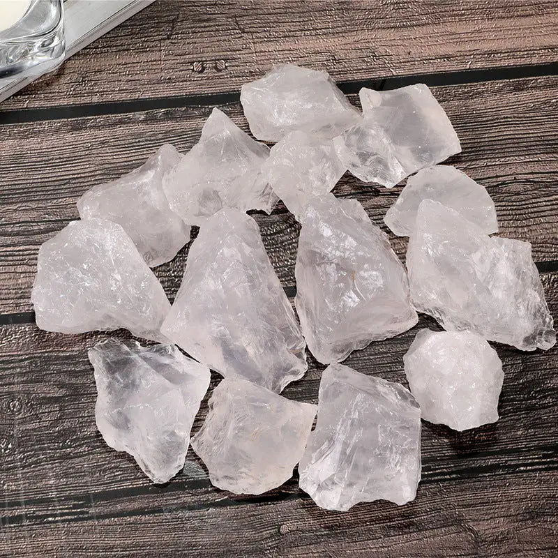 Natural White Quartz Raw Stone for Home Aromatherapy Decor Anakha H. Nyx