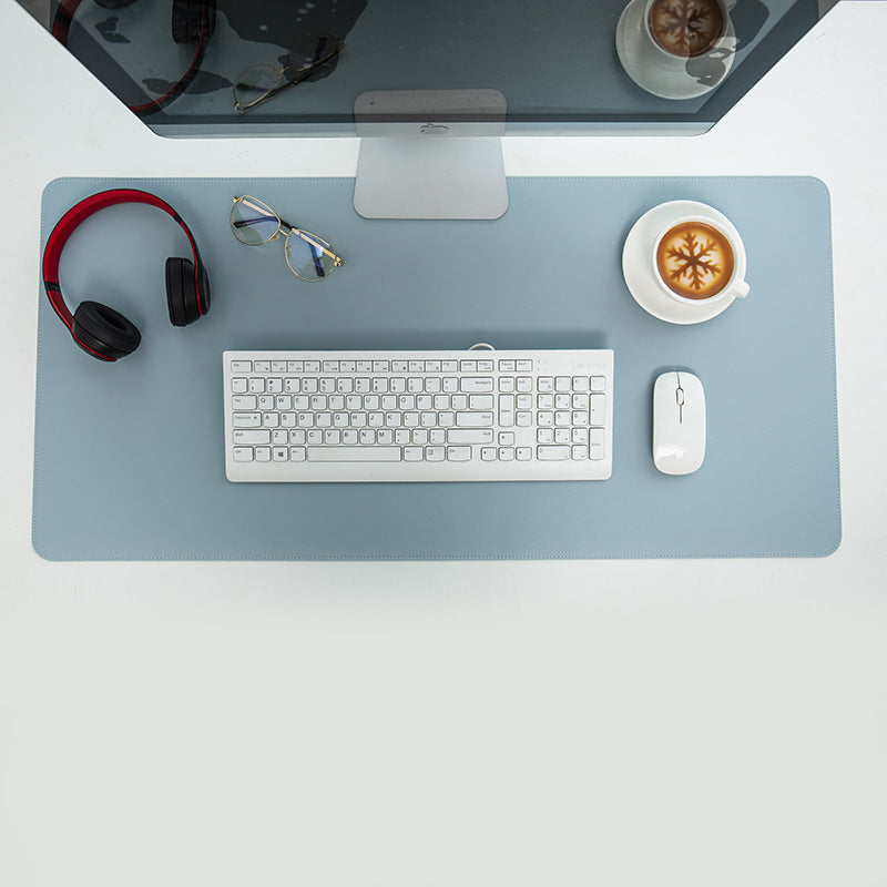 Premium Leather Desk Mat & Blotter | Non-Slip Waterproof Office Desk Pad