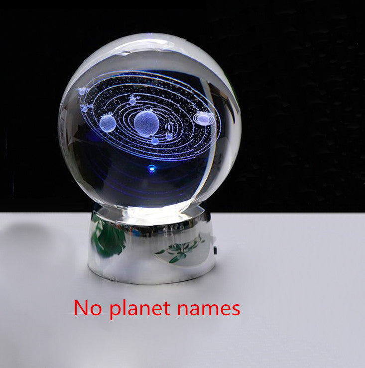 Cosmic Alignment: The Premium K9 Crystal Solar System Ornaments