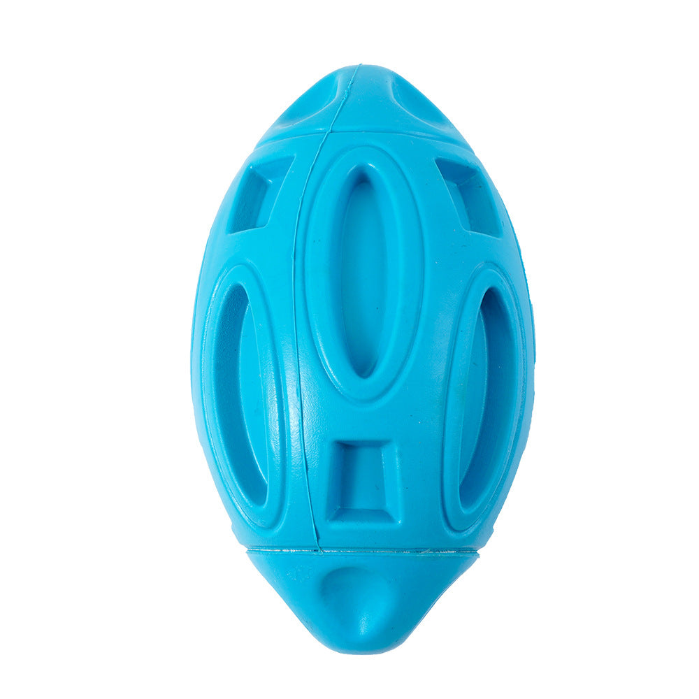 Command the Field: The Gridiron Squeaker Premium Natural Latex Rugby Toy