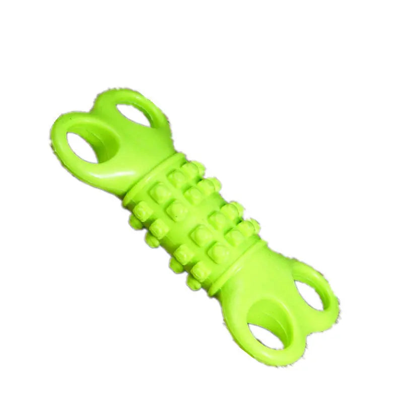 Durable TPR Rubber Dog Bone Toy – Bite-Resistant Dental Chew Toy for Puppies &amp; Aggressive Chewers Anakha H. Nyx