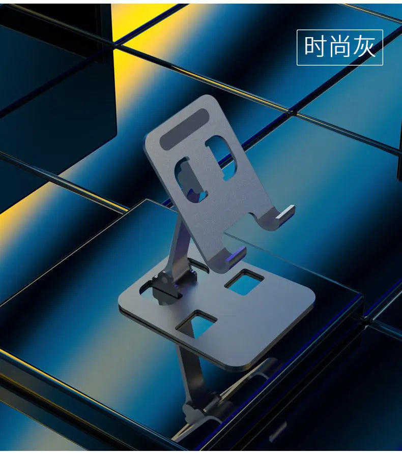 Foldable Phone Stand for Desk – Aluminum Alloy Holder (Fits 4.5cm to 11cm Devices) Anakha H. Nyx