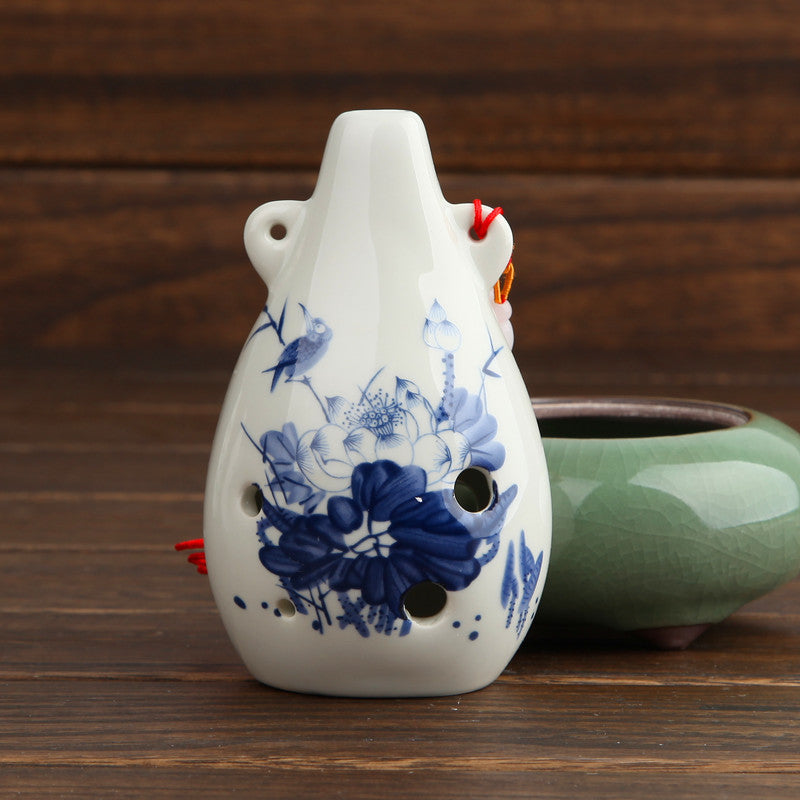 Harmonic Echoes: The Alto F-Tone 6-Hole Ceramic Ocarina