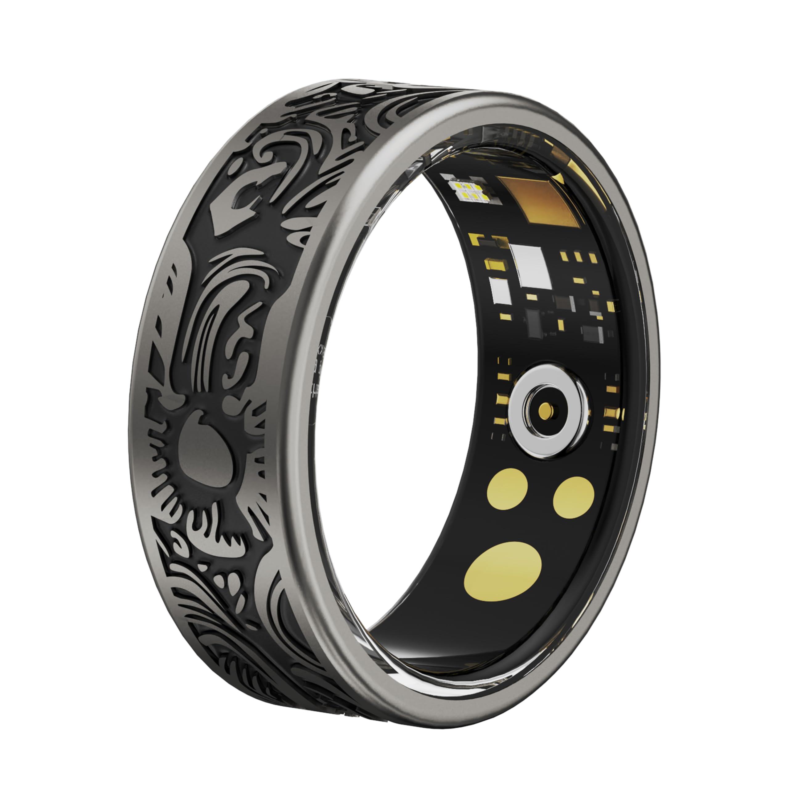 Vintage Elegance Health Smart Ring - Size 10