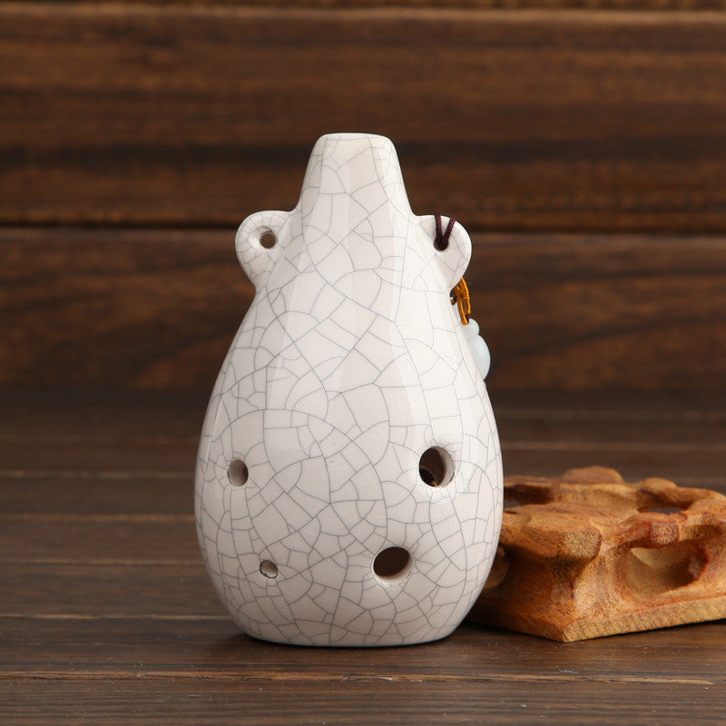 Harmonic Echoes: The Alto F-Tone 6-Hole Ceramic Ocarina