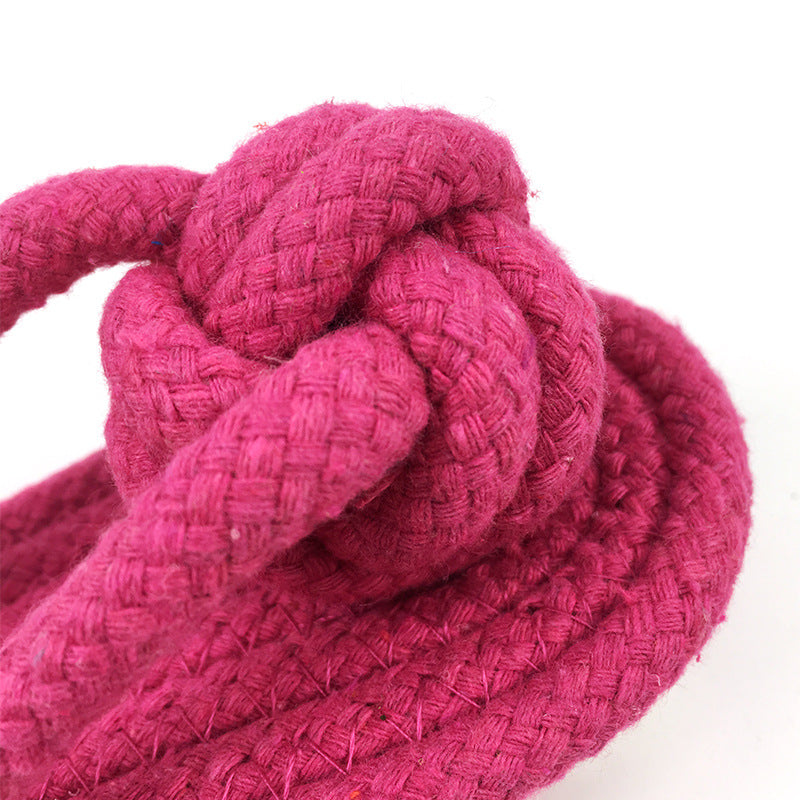 Built for the Ultimate Chew: The Slipper-Shaped Premium Cotton Rope Dog Toy