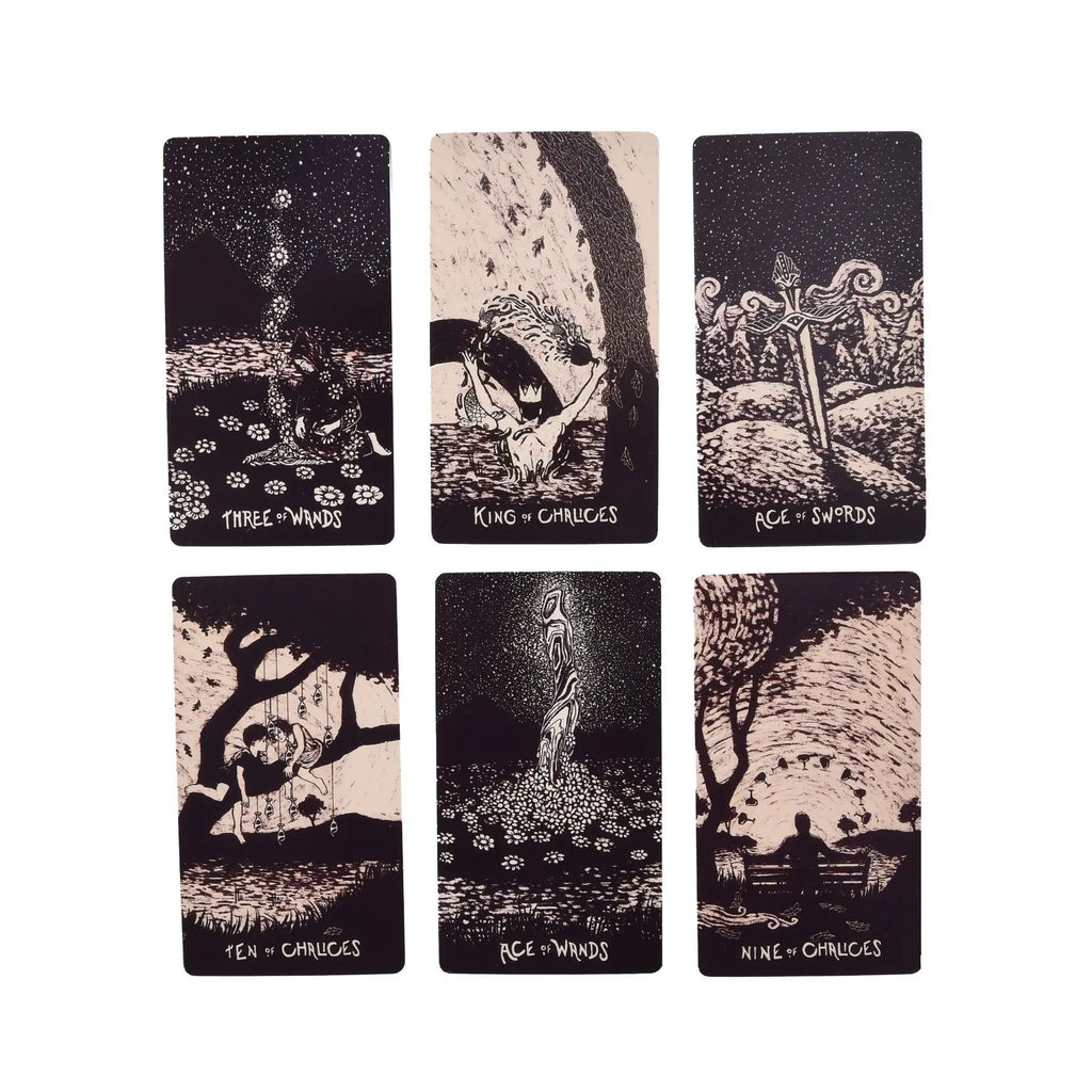 Black & White Light Visions Tarot Anakha H. Nyx
