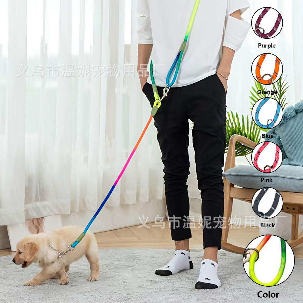 Hands-Free Adventure: The Premium Reflective Hands-Free Crossbody Dual Dog Leash