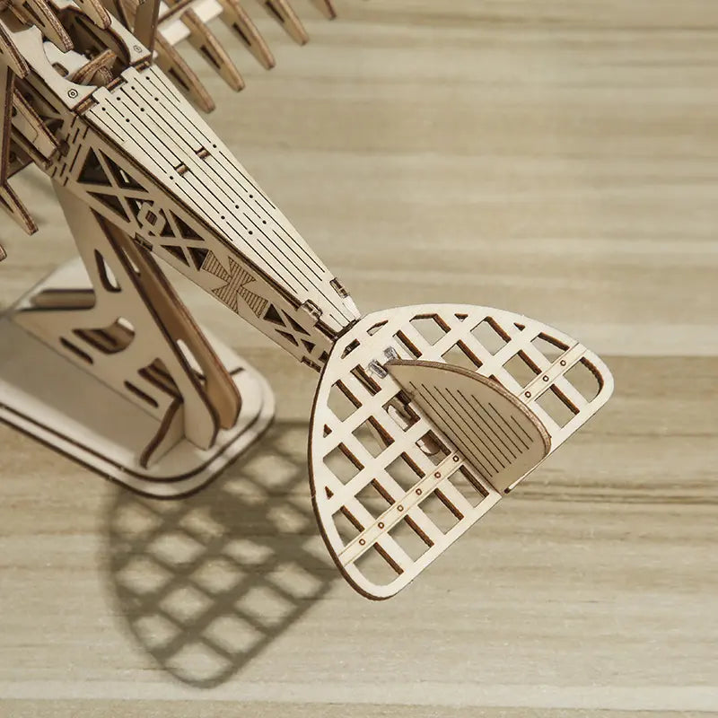 Handmade Wooden Aircraft Puzzle Anakha H. Nyx