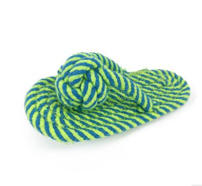 Built for the Ultimate Chew: The Slipper-Shaped Premium Cotton Rope Dog Toy