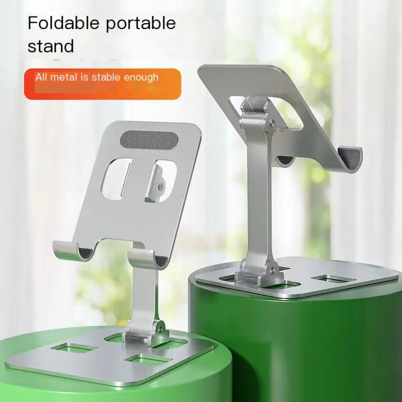 Foldable Phone Stand for Desk – Aluminum Alloy Holder (Fits 4.5cm to 11cm Devices) Anakha H. Nyx