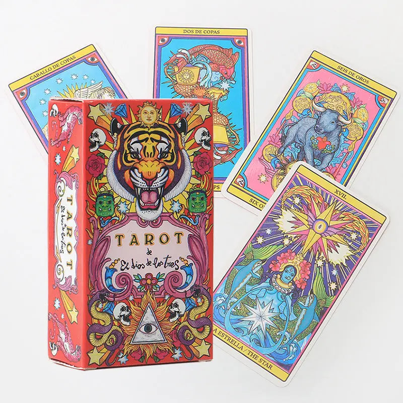 Unleash Creative Energy: Tarot de El Dios de los Tres (The Tarot of the Three Gods) Anakha H. Nyx