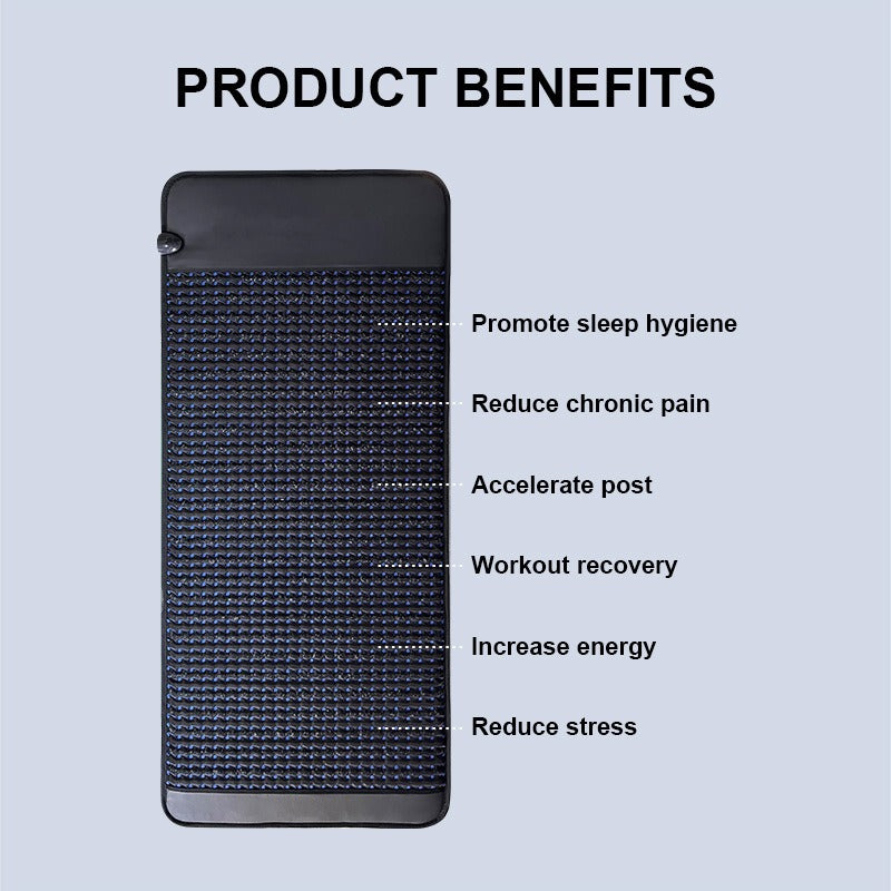 PEMF Crystal Anion Thermal Therapy Mattress