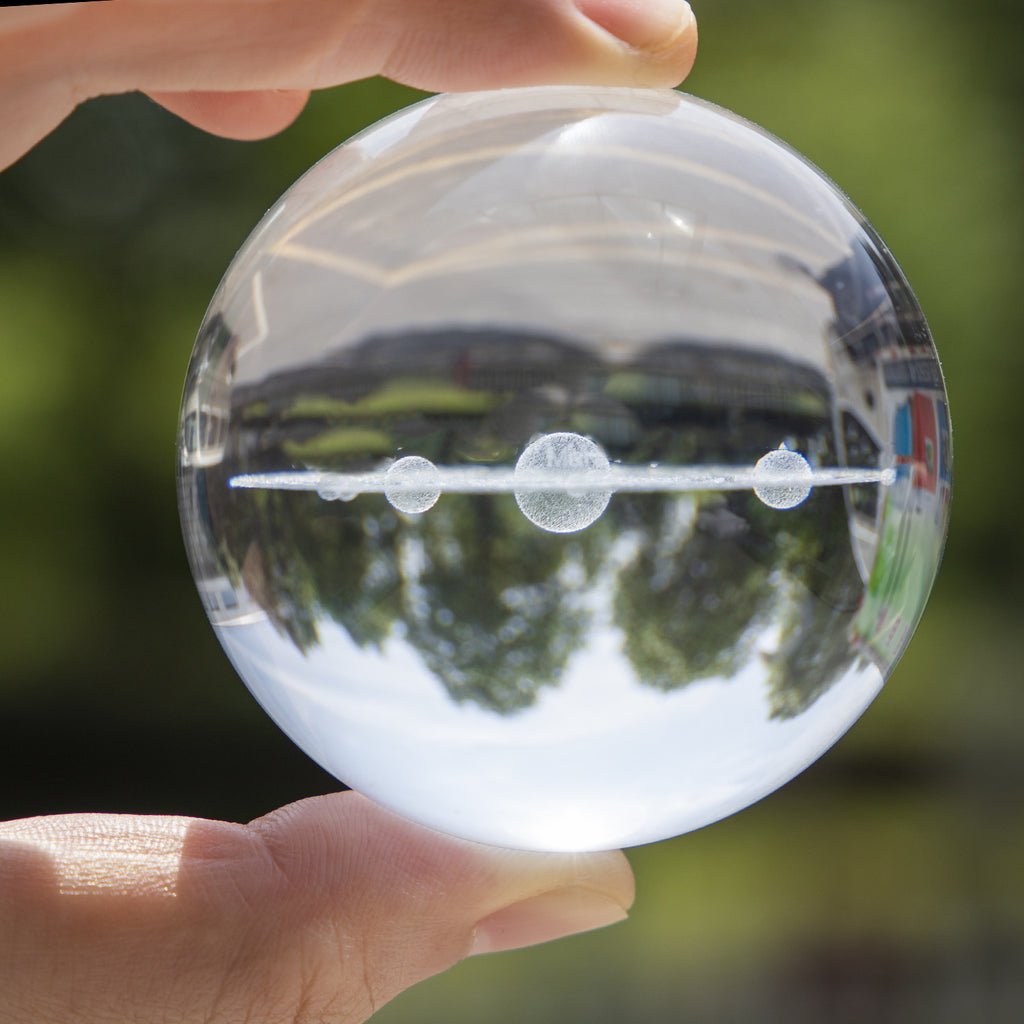 Cosmic Alignment: The Premium K9 Crystal Solar System Ornaments