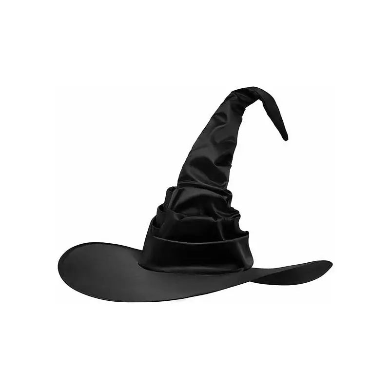 Premium Pleated Witch Hat | Deluxe COS Halloween Performance Costume Props Anakha H. Nyx