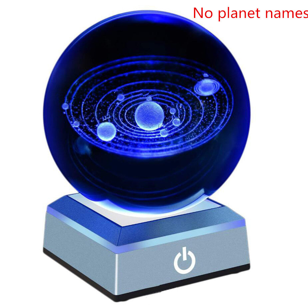 Cosmic Alignment: The Premium K9 Crystal Solar System Ornaments