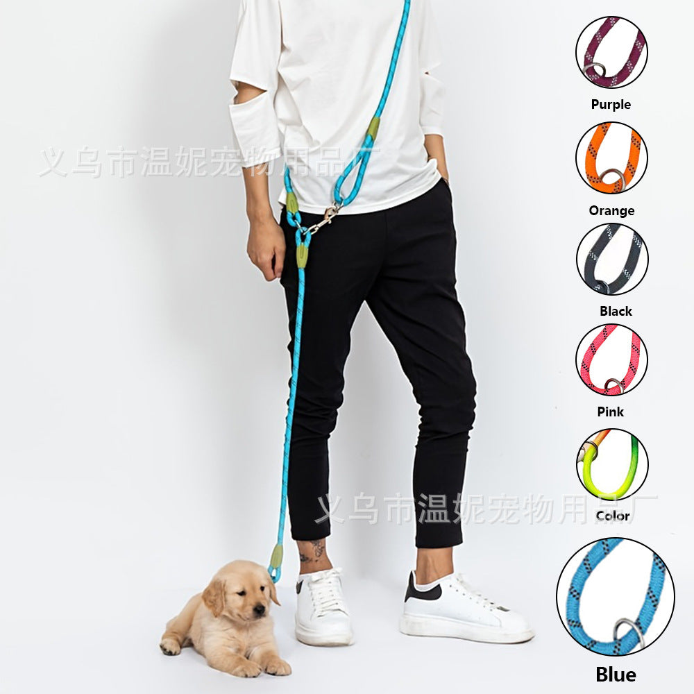 Hands-Free Adventure: The Premium Reflective Hands-Free Crossbody Dual Dog Leash