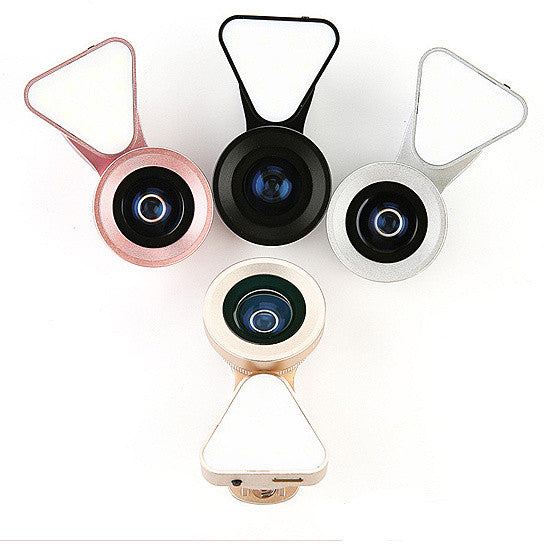 Glow Face 3-in-1 Photo Lens & LED Light