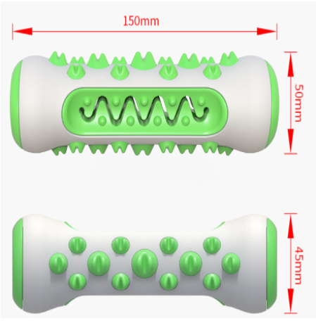 The Elite Dental Anchor: The Molar Cleanse Heavy-Duty Dog Toothbrush Toy