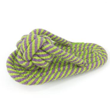 Built for the Ultimate Chew: The Slipper-Shaped Premium Cotton Rope Dog Toy