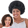 Reversible Silk Satin Bonnet | Premium Dual-Layer Hair Wrap with Adjustable Tie Band Anakha H. Nyx