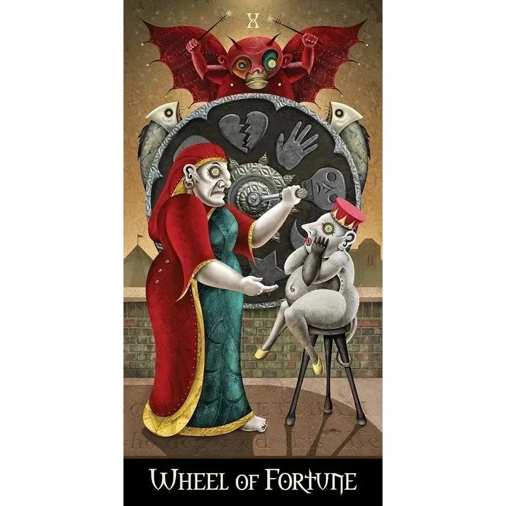 Surreal Deviant Moon Tarot by Patrick Valenza Anakha H. Nyx