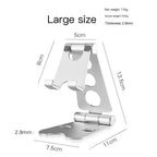 Premium Aluminum Alloy Stand – Foldable Multi-Angle Desktop Mount for Live Streaming Anakha H. Nyx
