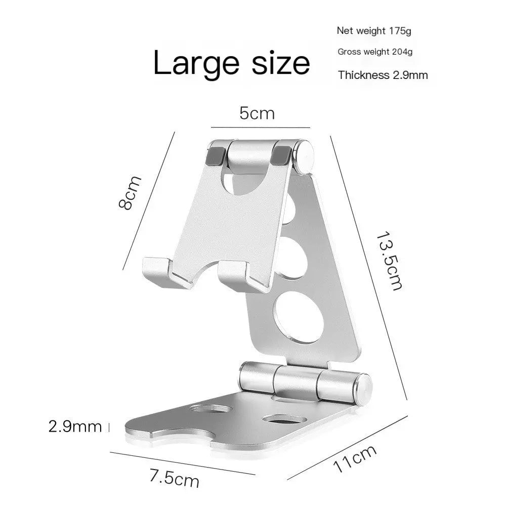 Premium Aluminum Alloy Stand – Foldable Multi-Angle Desktop Mount for Live Streaming Anakha H. Nyx