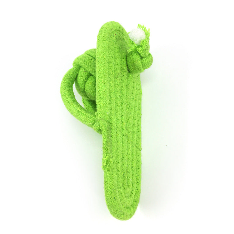 Built for the Ultimate Chew: The Slipper-Shaped Premium Cotton Rope Dog Toy