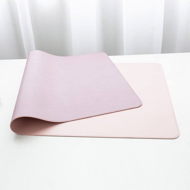 Premium Leather Desk Mat & Blotter | Non-Slip Waterproof Office Desk Pad