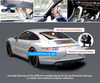 Car Triple Lens Dash Cam HD 1080P