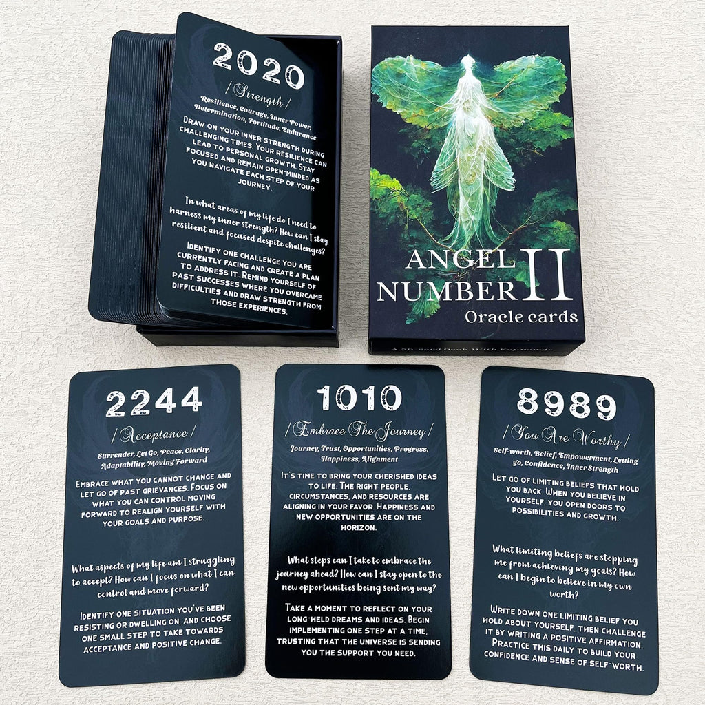 Angel Number II Oracle Cards