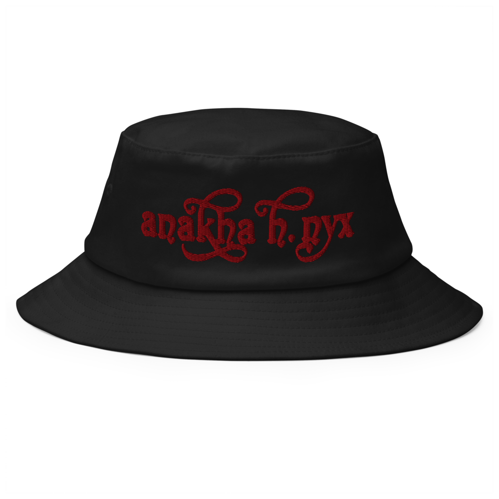 Embrace the Mystery: The Anakha H. Nyx Hybrid Script Bucket Hat