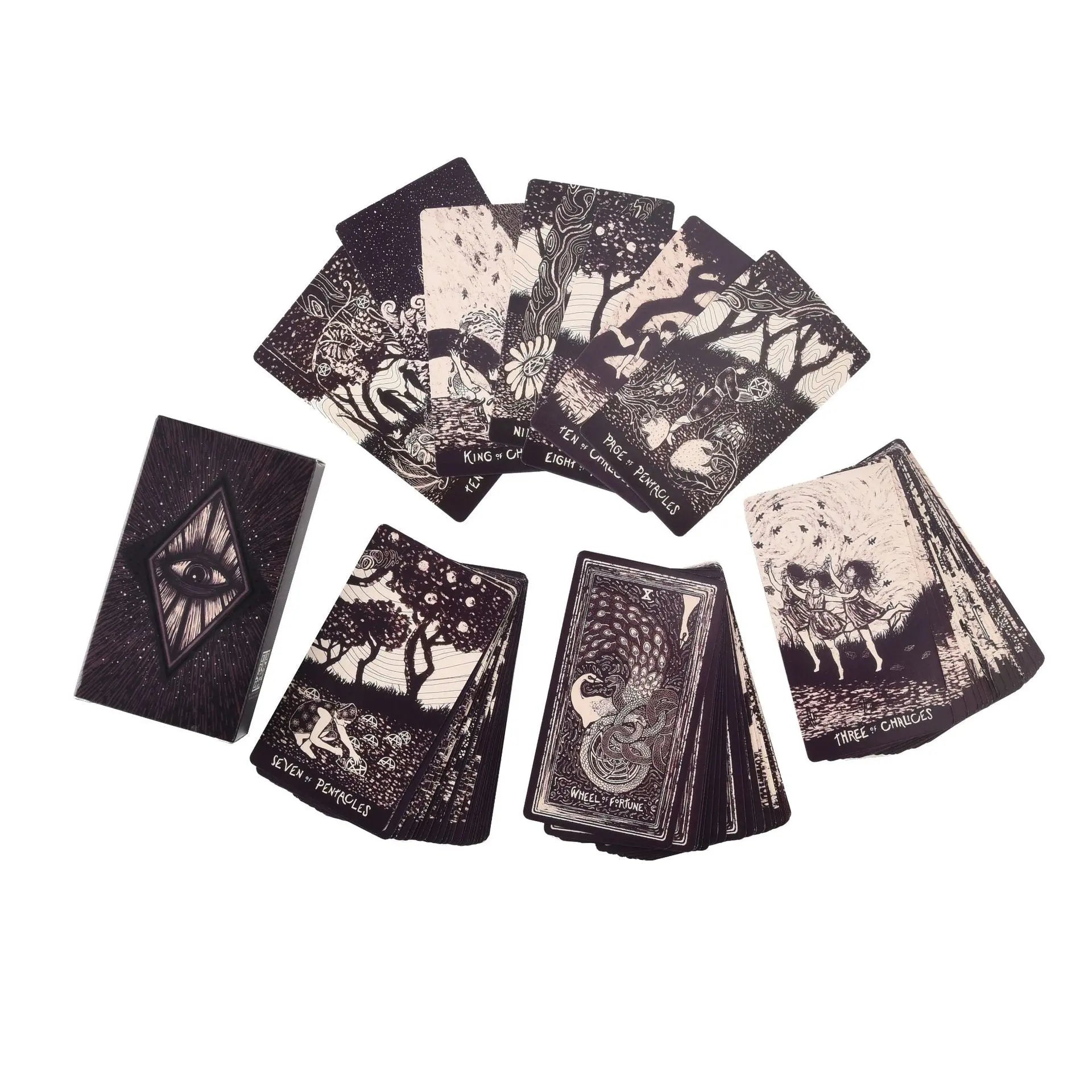 Black & White Light Visions Tarot Anakha H. Nyx