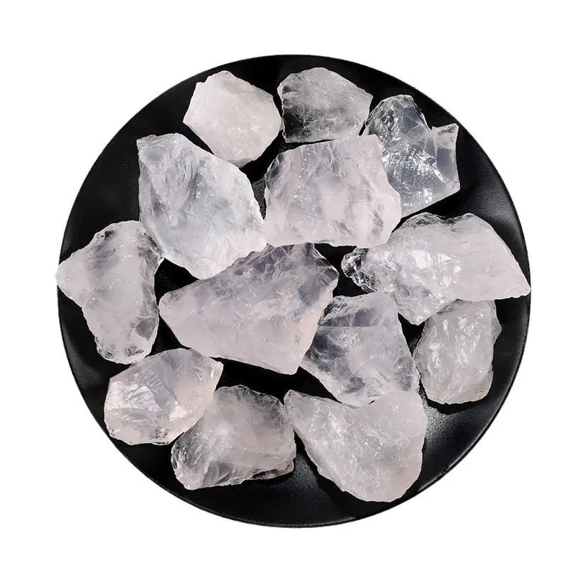 Natural White Quartz Raw Stone for Home Aromatherapy Decor Anakha H. Nyx