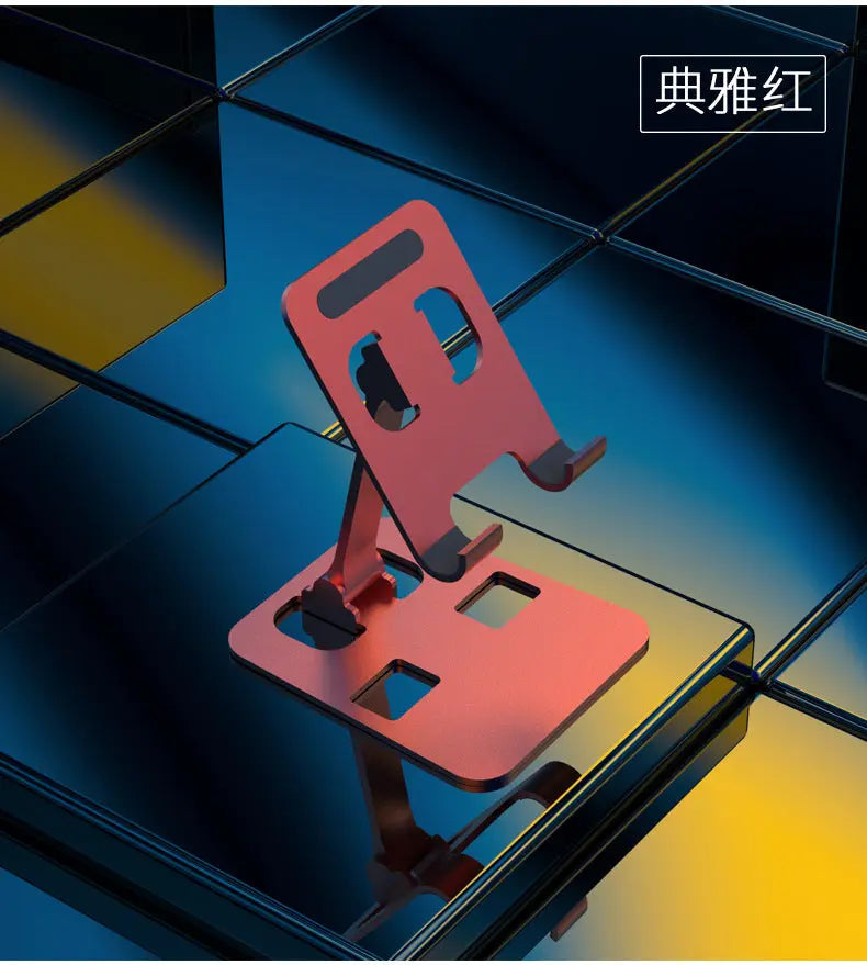 Foldable Phone Stand for Desk – Aluminum Alloy Holder (Fits 4.5cm to 11cm Devices) Anakha H. Nyx