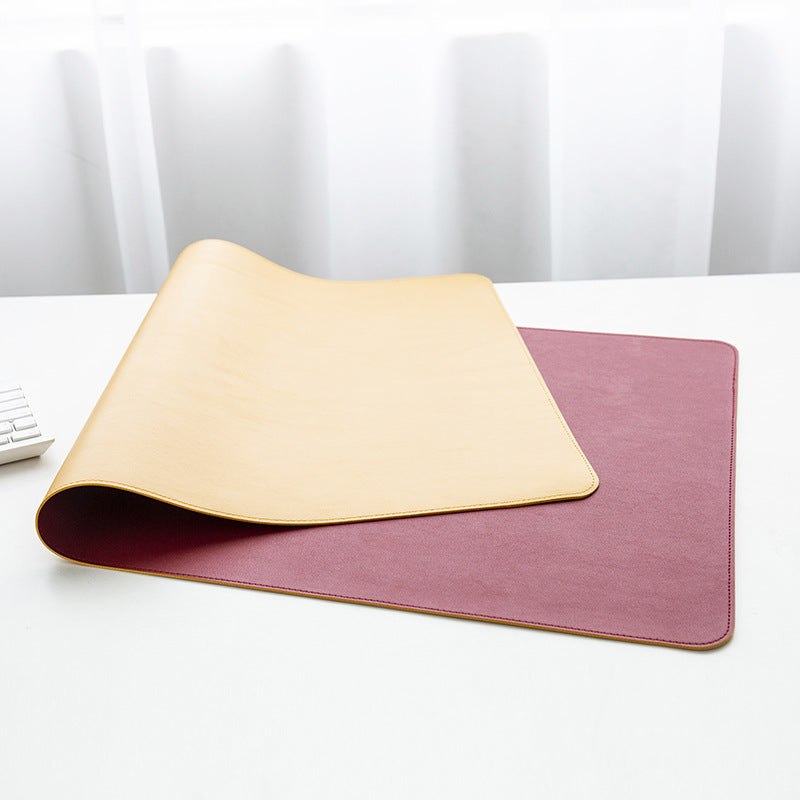 Premium Leather Desk Mat & Blotter | Non-Slip Waterproof Office Desk Pad