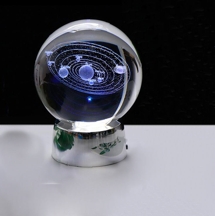 Cosmic Alignment: The Premium K9 Crystal Solar System Ornaments