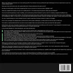 The back cover of this Emily Carter teen growth mindset workbook outlines sales copywriting prompts, problem-solving benefits, and a core list of target exercises like the "Failure Jar" and "Challenge Logs." The matte black background features crisp white text paired with green checkmark bullet points and is anchored at the bottom by an official ISBN 978-952-7634-04-2 barcode label.